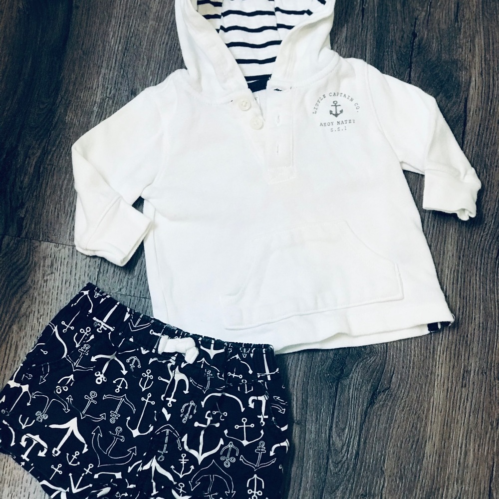 Carter's 2pc Nautical Outfit - 3 M.